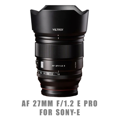 Ống kính Viltrox AF 27mm f/1.2 E PRO for Sony-E - New - Chính Hãng 